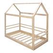 American Furniture Classics Twin Size House Bed on Raised Platform