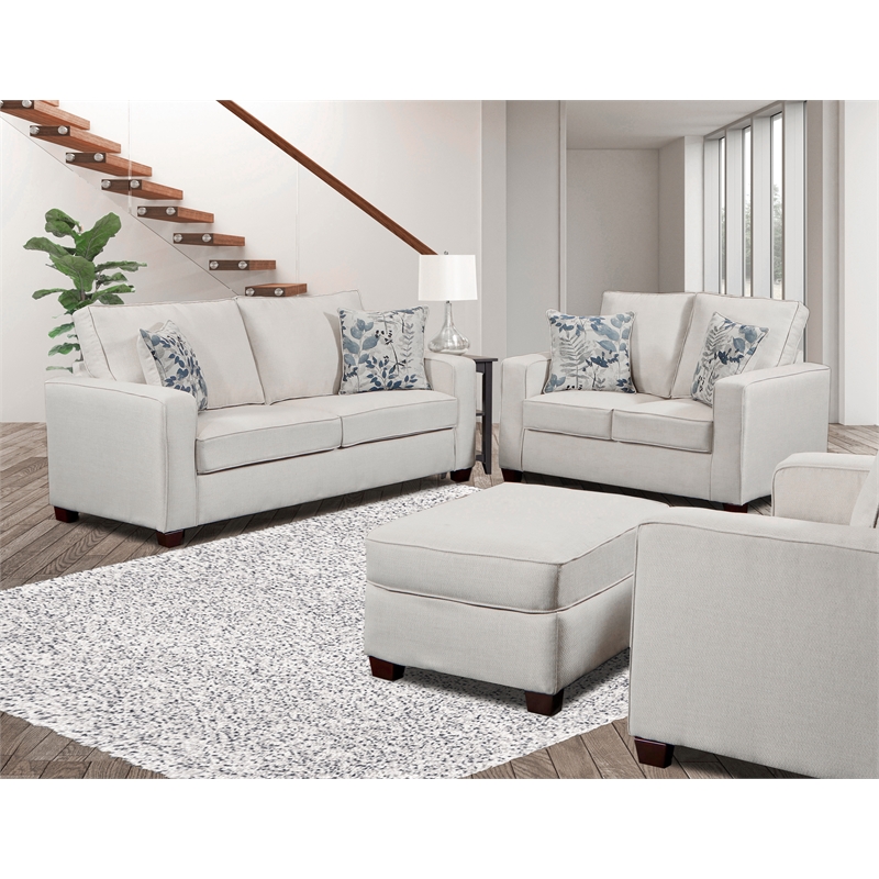 American Furniture Classics Relay Mist Ottoman