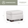 American Furniture Classics Pembroke 4-Piece Set with Sleeper Sofa