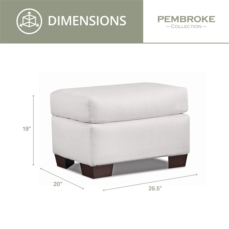 American Furniture Classics Pembroke Ottoman