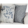 American Furniture Classics Pembroke Loveseat with Four Throw Pillows