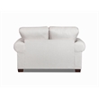 American Furniture Classics Pembroke Loveseat with Four Throw Pillows