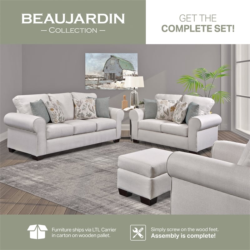 American Furniture Classics Beaujardin Ottoman