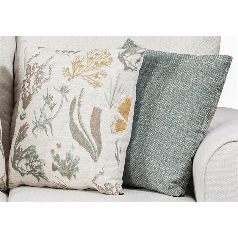 American Furniture Classics Beaujardin Sofa with Four Throw Pillows