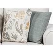 American Furniture Classics Beaujardin Sofa with Four Throw Pillows