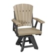 Five Piece Square Dining Height Dining Set in Weatherwood/Black
