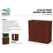 Aquatic Fundamentals 29/37 Gallon Serene Cherry Upright Aquarium Stand