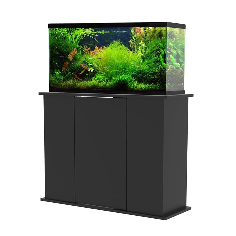 Aquatic Fundamentals 30/45  Gallon Black Upright Aquarium Stand