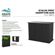 Aquatic Fundamentals 50/65 Gallon Black Upright Aquarium Stand