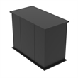 Aquatic Fundamentals 50/65 Gallon Black Upright Aquarium Stand