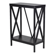 Aquatic Fundamentals 10 Gallon Steel X Frame Aquarium Stand with lower shelf