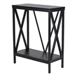 Aquatic Fundamentals 20 Gallon Steel X Frame Aquarium Stand with lower shelf