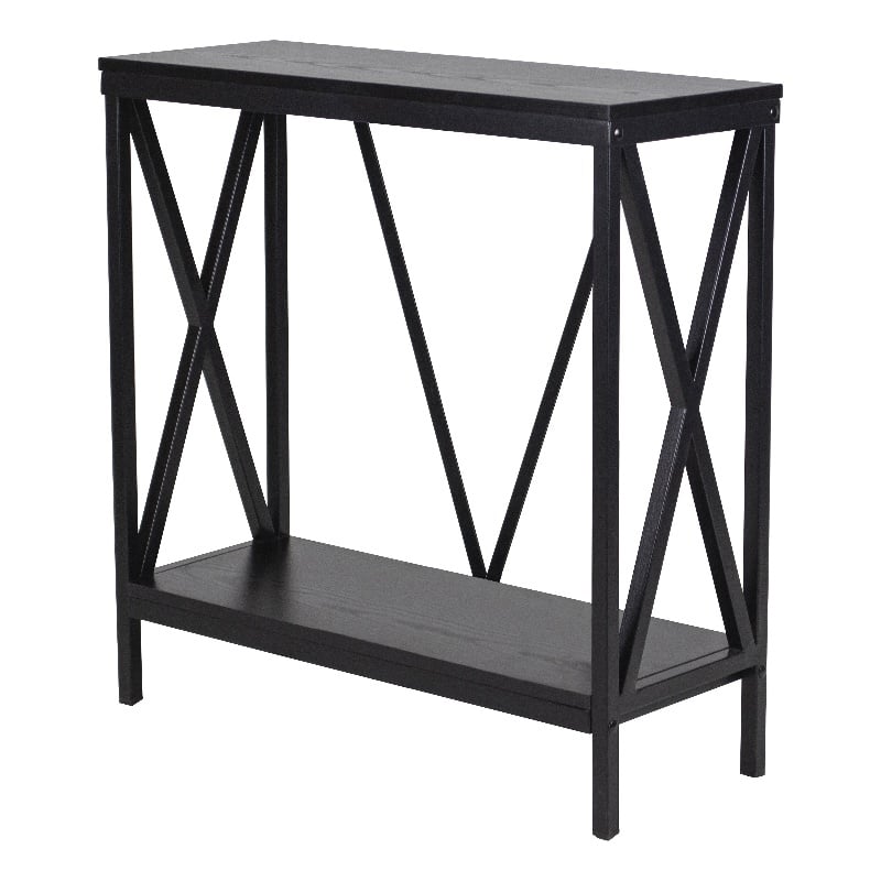 Aquatic Fundamentals 29/37 Gallon Steel X Frame Aquarium Stand with lower shelf