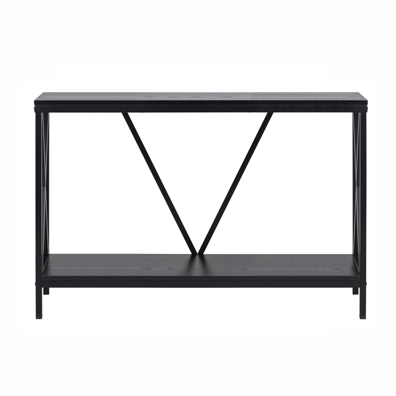 Aquatic Fundamentals 40/55 Gallon Steel X Frame Aquarium Stand with lower shelf