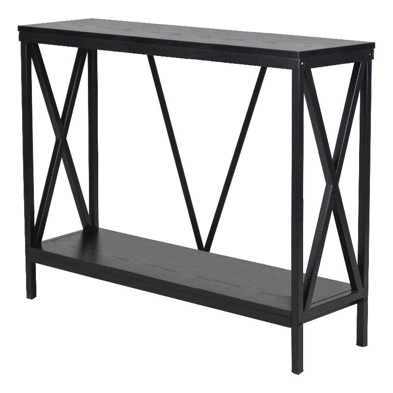Aquatic Fundamentals 40/55 Gallon Steel X Frame Aquarium Stand with lower shelf