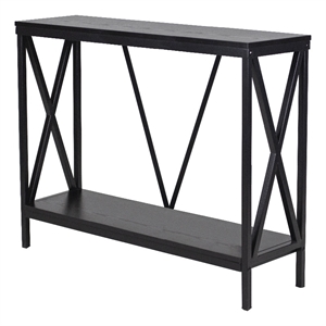 Aquatic Fundamentals 40/55 Gallon Steel X Frame Aquarium Stand with lower shelf