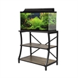 Aquatic Fundamentals 29/37 Gallon 3-Tier Aquarium Stand Swerved Front Leg