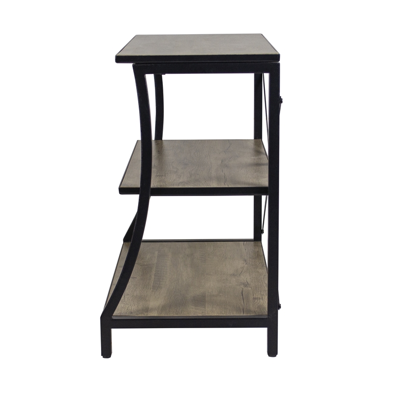 Aquatic Fundamentals 29/37 Gallon 3-Tier Aquarium Stand Swerved Front Leg