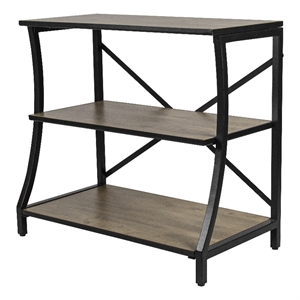 Aquatic Fundamentals 29/37 Gallon 3-Tier Aquarium Stand Swerved Front Leg