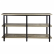 Aquatic Fundamentals 40/55 Gallon 3-Tier Aquarium Stand Gray Wash