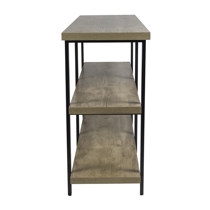 Aquatic Fundamentals 40/55 Gallon 3-Tier Aquarium Stand Gray Wash