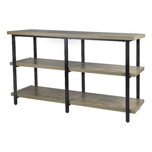 Aquatic Fundamentals 40/55 Gallon 3-Tier Aquarium Stand Gray Wash