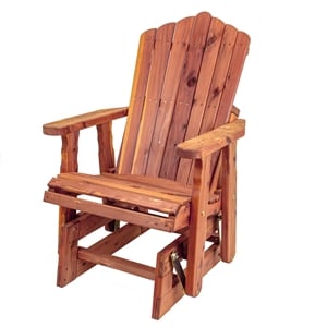 American Furniture Classics 23&quot CEDAR ADIRONDACK Glider