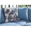 American Furniture Classics Bluebell U Shaped Sectional with 4 Throw Pillows