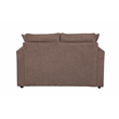 American Furniture Classics Delilah Loveseat with 2 Throw Pillows