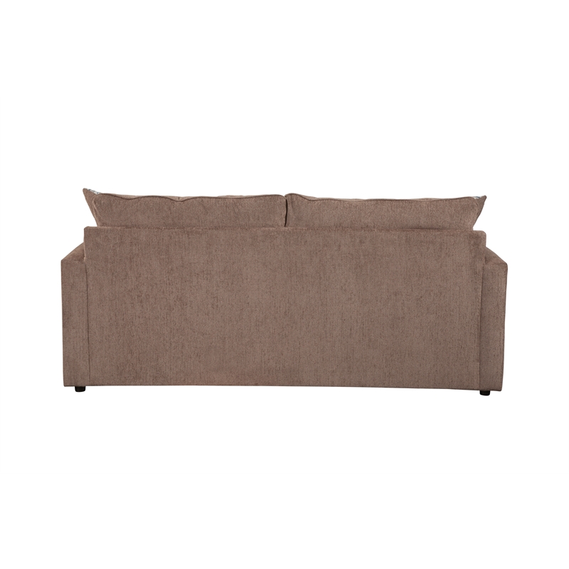 American Furniture Classics Delilah Sleeper Sofa with 2 Throw Pillows