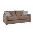 American Furniture Classics Delilah Sleeper Sofa with 2 Throw Pillows