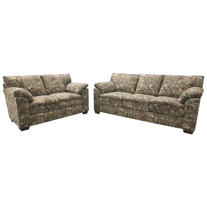 American Furniture Classics Model 8-020-A452V3 Loveseat in Superflauge Camo