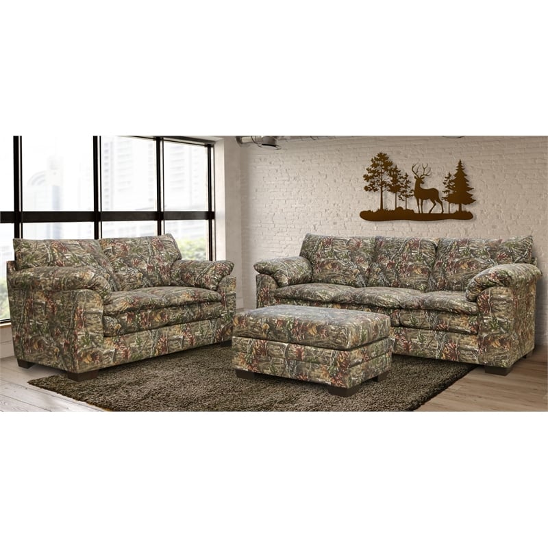 American Furniture Classics Model 8-020-A452V3 Loveseat in Superflauge Camo