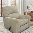 American Furniture Classics Rocker Recliner Chair in Beige Polyester