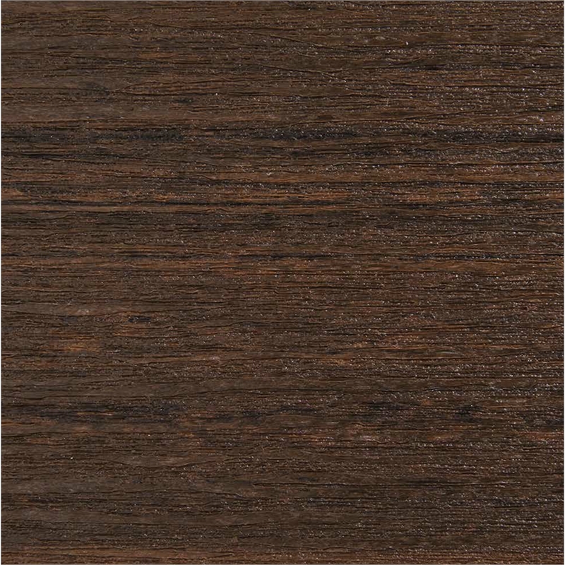 American Furniture Classics Fan Back Glider in Brazilian Walnut/Black