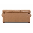 American Furniture Classics Vegan Leather Rolled Arm Sleeper Sofa
