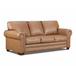 American Furniture Classics Vegan Leather Rolled Arm Sleeper Sofa