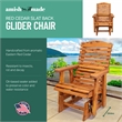American Furniture Classics Slat Back Glider