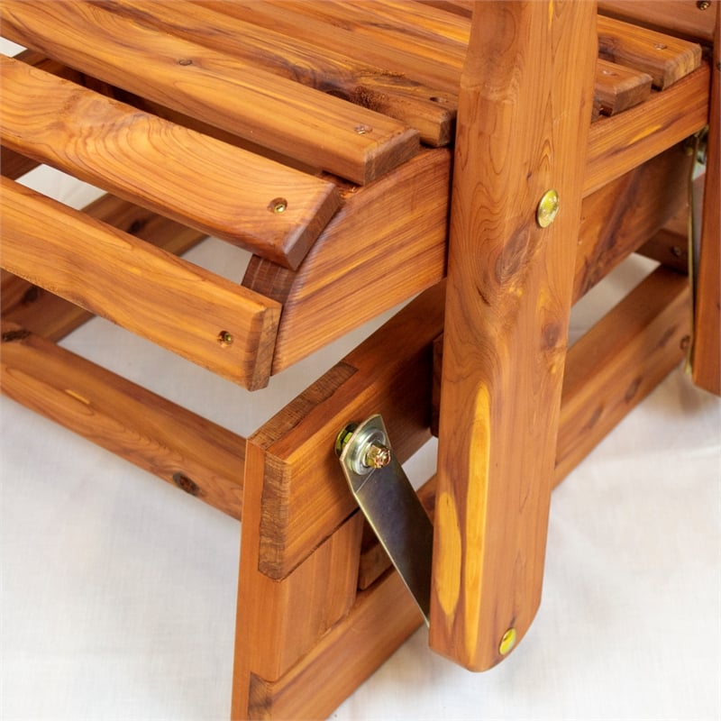 American Furniture Classics Slat Back Glider