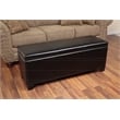 American Furniture Classics Model 502 Gun Concealment Bench - dark brown