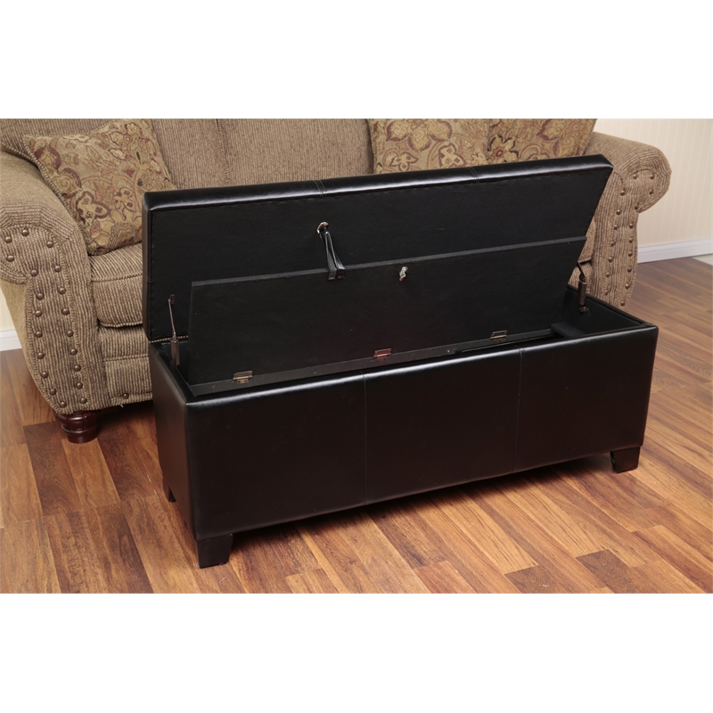 American Furniture Classics Model 502 Gun Concealment Bench - dark brown