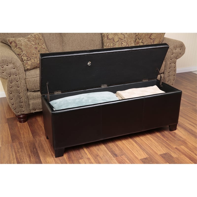 American Furniture Classics Model 502 Gun Concealment Bench - dark brown
