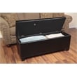 American Furniture Classics Model 502 Gun Concealment Bench - dark brown