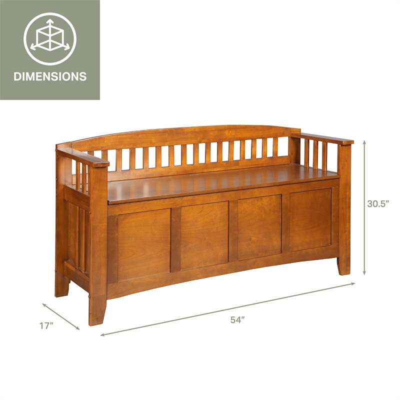 American Furniture Classics Model 504 Entryway Gun Concealment Bench