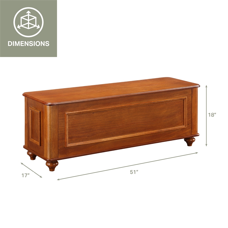 American Furniture Classics Model 540 Hope Chest with Gun Concealment
