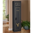 American Furniture Classics Model 906 5 Gun Metal Security Cabinet