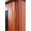 American Furniture Classics 8 Gun Cabinet with locking tempered glass door