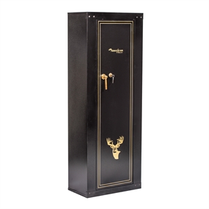 American Furniture Classics 10 Gun Metal Cabinet