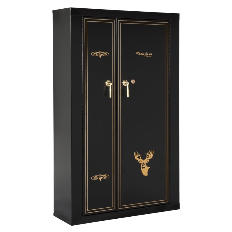 American Furniture Classics 16 Gun Metal Cabinet