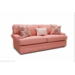 American Furniture Classics Daybreak Coral Polyester Blend Upholstered Sleeper Sofa with Reversible Cushions
